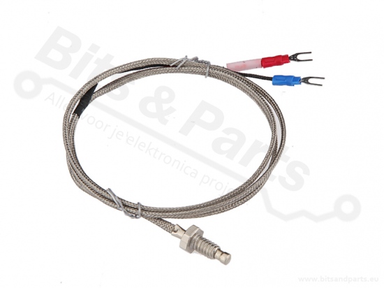 Temperatuursensor Thermocouple/Thermokoppel K-type 1 meter